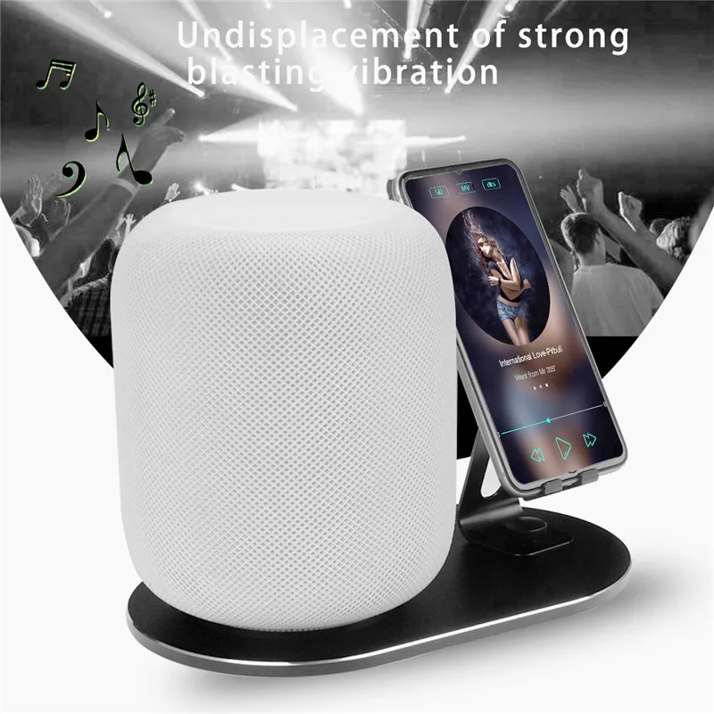 LEORY подставка для колонки из нержавеющей стали Homepods смарт динамик металлический