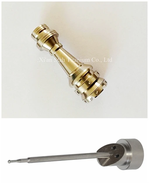 

Pure Titanium Gr2 14mm 18mm Male Female Smoking Joint Tip wtih Domeless Thress-use Joint Nail Carbohydrate Cap