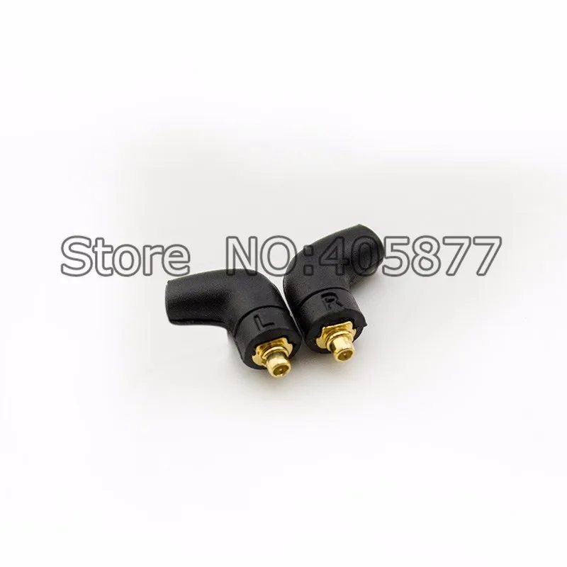 4 pairs L Shape Pin plug Jack for SE215 SE315 SE425 SE535 headphone DIY Connector
