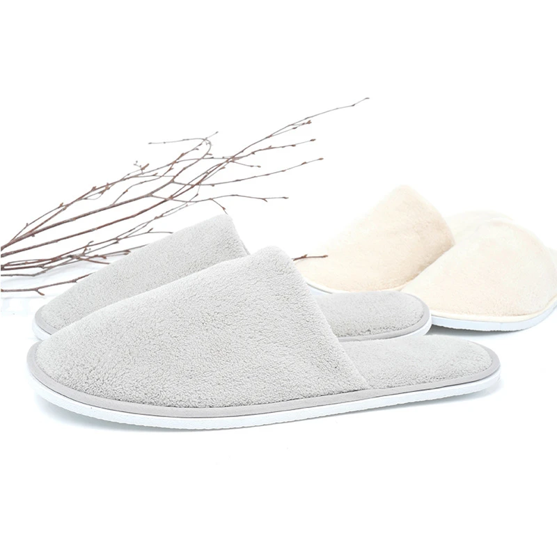 washable guest slippers