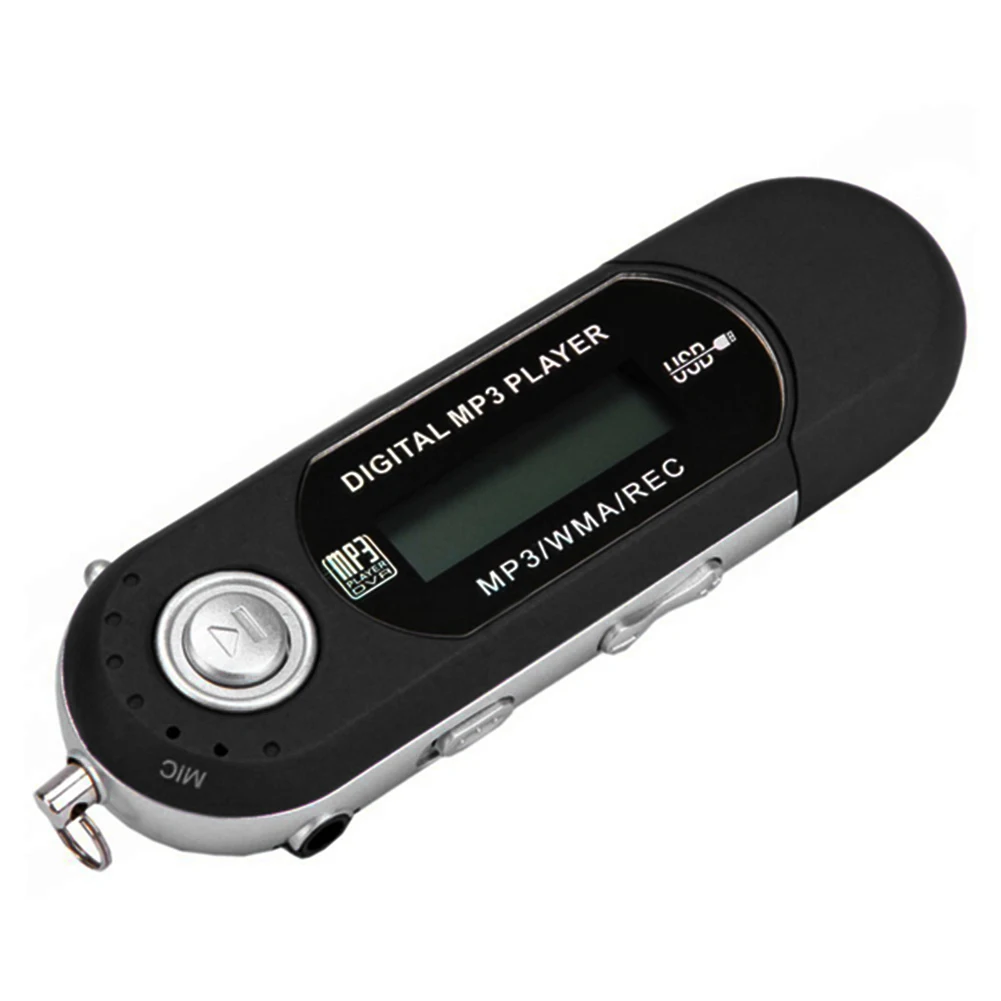 Экран MP3 U диск No. 7 батарея карта USB in line радио кассетный плеер черный|MP3-плееры| |