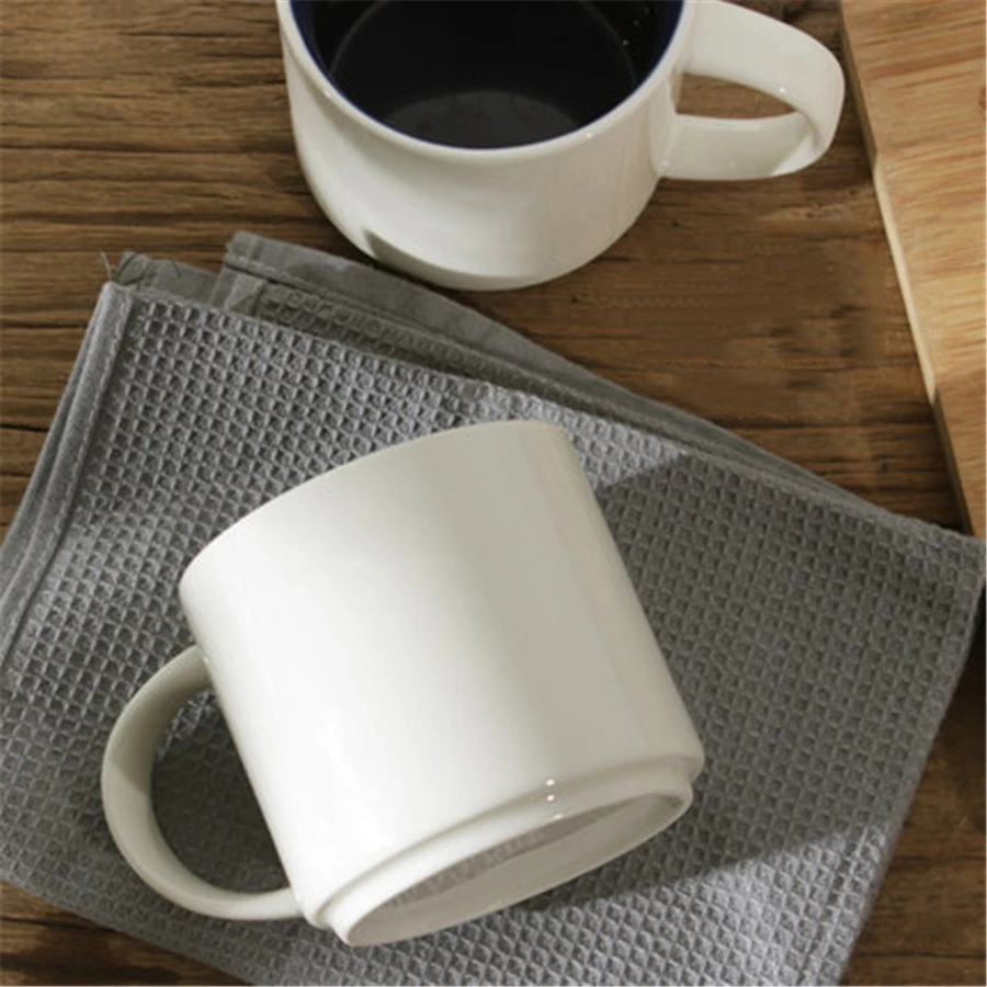 Пара винтажных керамических кофейных кружек чашка для чая Fincan Home Big Copo Tumbler