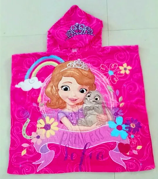 Детское Хлопковое полотенце Disney для мальчиков с машинками и шляпой купания