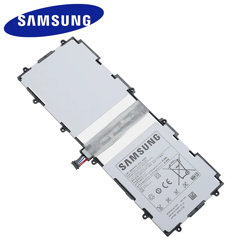 Оригинальный планшетный аккумулятор SP3676B1A для Samsung Galaxy Tab 10 1 S2 N8000 N8010 N8020 N8013 P7510 P7500
