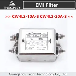 Yunsanda CW4L2-10A-S CW4L2-20A-S Мощность EMI фильтр 115 V/250 V 10A 20A 50/60 HZ