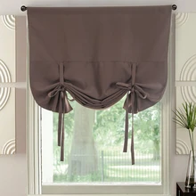 krasochnye korotkie shtory dlya kuhonnogo okna tyazhelye rimskie shtory dlya gostinoj dvernye zhalyuzi shtory cortina plotnye 15 cvetov