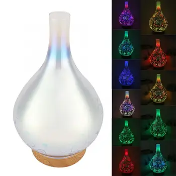 

Ultrasonic Air Humidifier 3D Heart Led Night Light Essential Oil Aroma Diffuser Aromatherapy Machine Moistener Atomizer