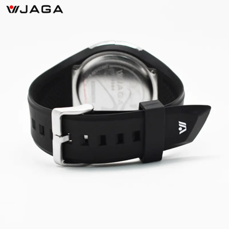 JAGA спортивные часы многофункциональные электронные часы 100 метров водонепроницаемые часы для бега спортивные часы M984