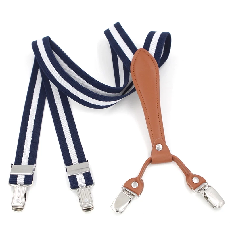 

New Kids Suspenders Boy braces Elastic Adjustable Girl's Suspenders Student's Strap Suspender for Wedding 9colors 2.5cm*80cm