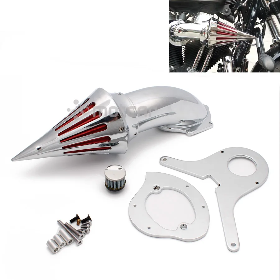 Для Honda Shadow Aero VT 750 750C хромированная Заготовка алюминиевый конус для мотоцикла