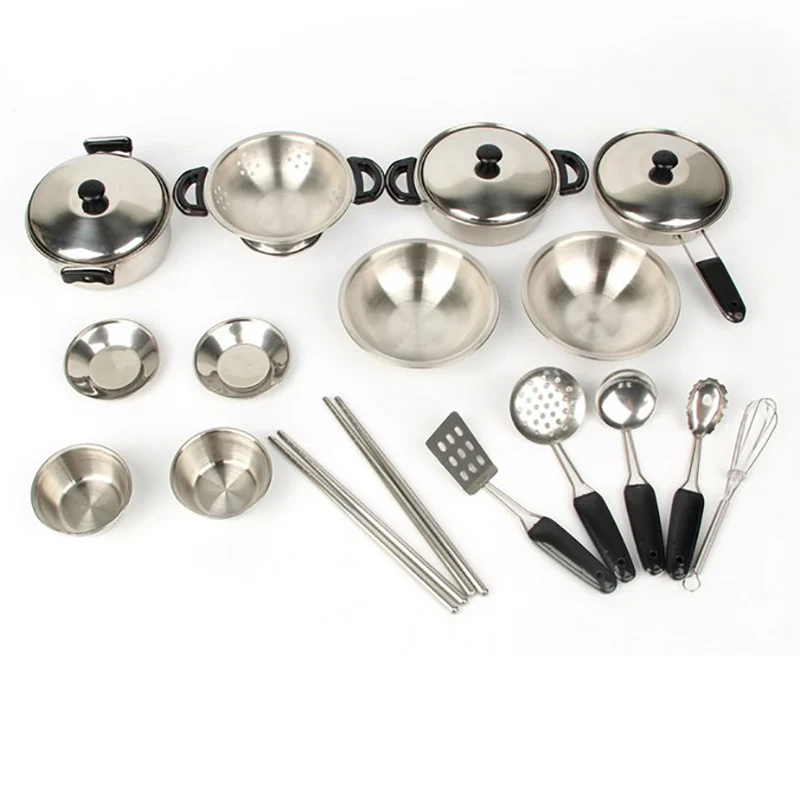 baby kitchen set steel
