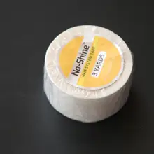 1 рулон нет-блеск волос ленты 2.54cmx3yards двусторонняя клейкая волосы лента для ленты расширение/парик/ парики, кружева