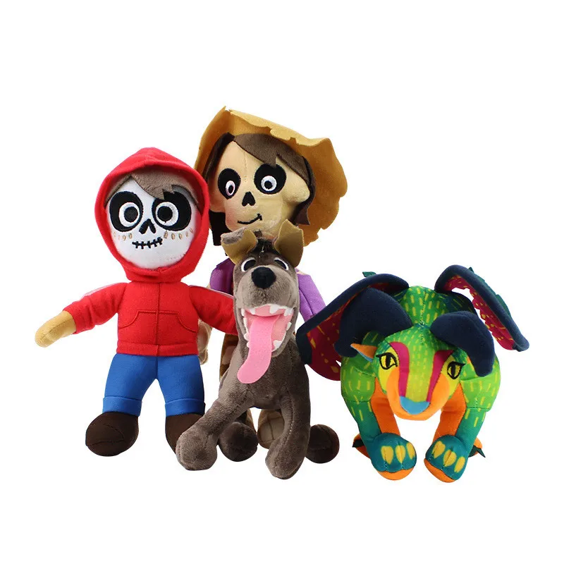 Плюшевые игрушки с изображением Коко из мультфильма Pixar Miguel Hector Dante Dog Death Pepita