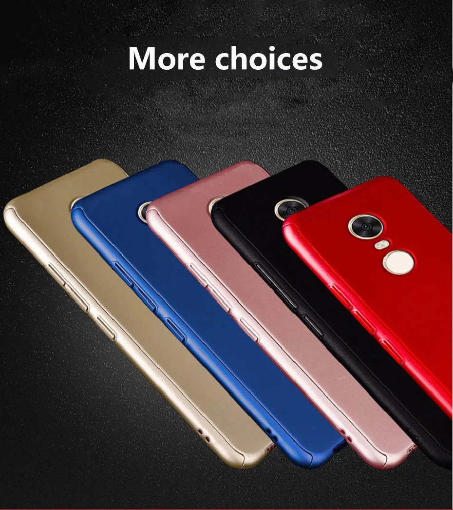 YAMIZOO Phone Cases For Xiaomi Redmi Note 5 5a Prime 360 Full Protection Case Cover For Xiaomi Redmi 5 Plus s2 6 Pro 6a Coque (8)