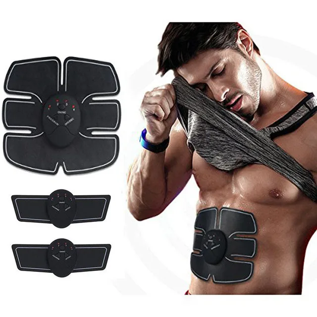 Body Slimming Shaper Machine Abdominal Fitness Accessories Muscle Stimulator Massager Fat loss EMS Wireless TENS Massager