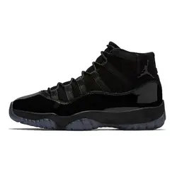 Jordan 11 баскетбольные кеды зимние кроссовки кепки и платье все черные зимние обувь теплая уличная спортивная новое поступление