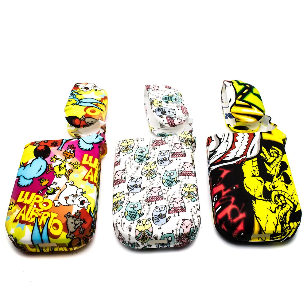 

Colorful Cartoon Silicone Case for IQOS 2.4 Plus Protective Sleeve Decorative Protection Cover Electronic Cigarette Accessory
