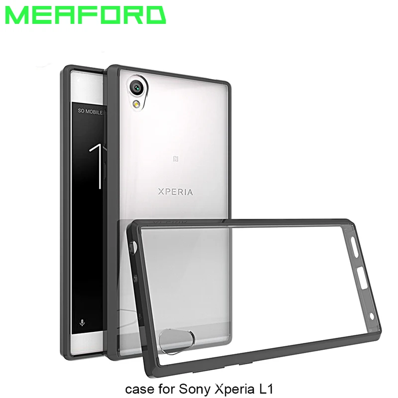 

For Sony Xperia L1 Case G3311 G3312 G3313 Bumper TPU + PC Hard Case For Sony Experia L1 Funda For Sony Xperia L1 L 1 Phone Case