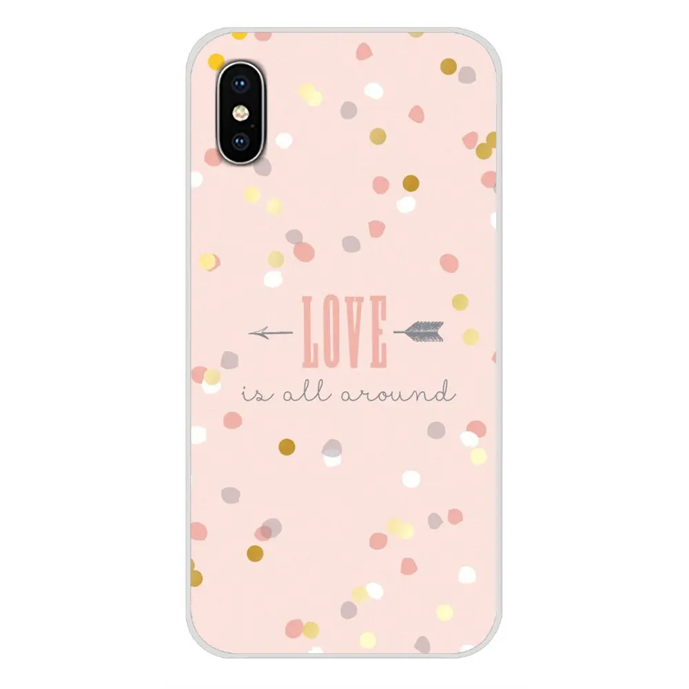 Pro Kawaii золотые конфетти в горошек обои для Samsung Galaxy A5 A6S A7 A8 A9S Star J4 J6 J7 J8 Prime Plus 2018