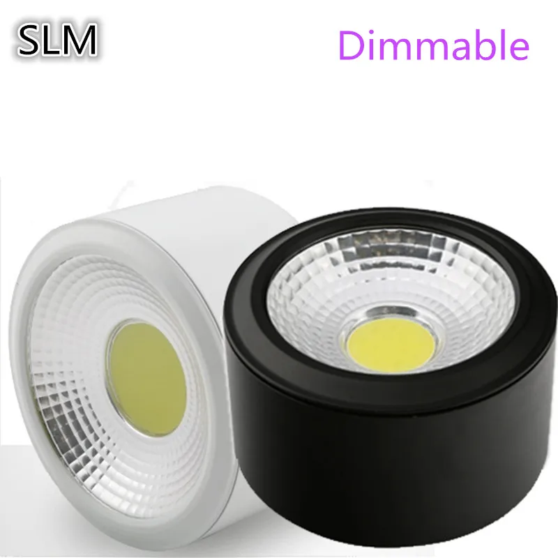 

round LED COB Downlight 7w 9w 14w 18w 24w 30w LED Recessed Ceiling Down light led cob Spot Light Dimmable LED Downlight COB