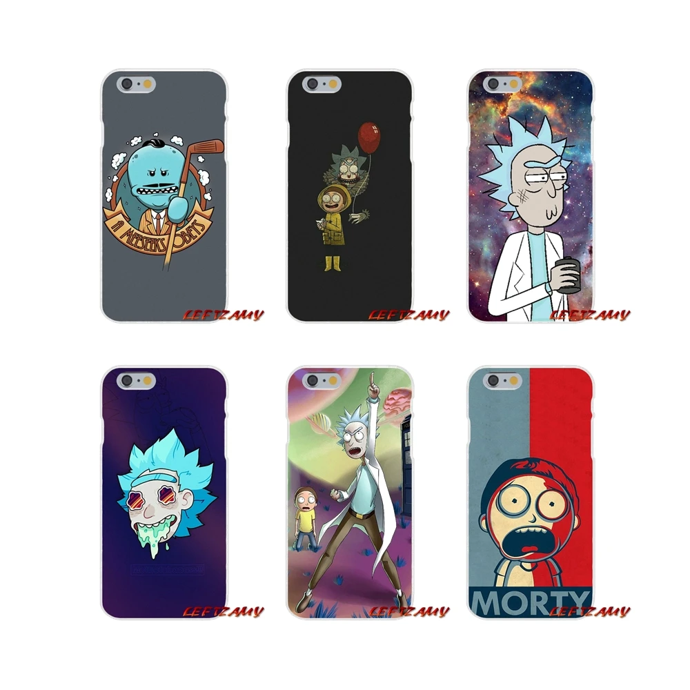 

For Samsung Galaxy S3 S4 S5 MINI S6 S7 edge S8 S9 Plus Note 2 3 4 5 8 Accessories Phone Shell Covers Rick And Morty