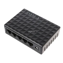 Мини 5 Порты и разъёмы 10/100 Мбит/с сетевой коммутатор концентратор Fast Ethernet LAN Ethernet сетевой Настольный коммутаторы адаптер Прямая поставка