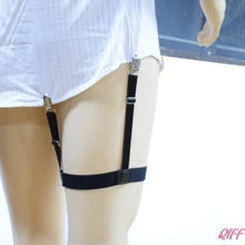 2 шт./компл. Мужская рубашка держатель Нескользящие запорные зажимы Эластичные подтяжки для носков