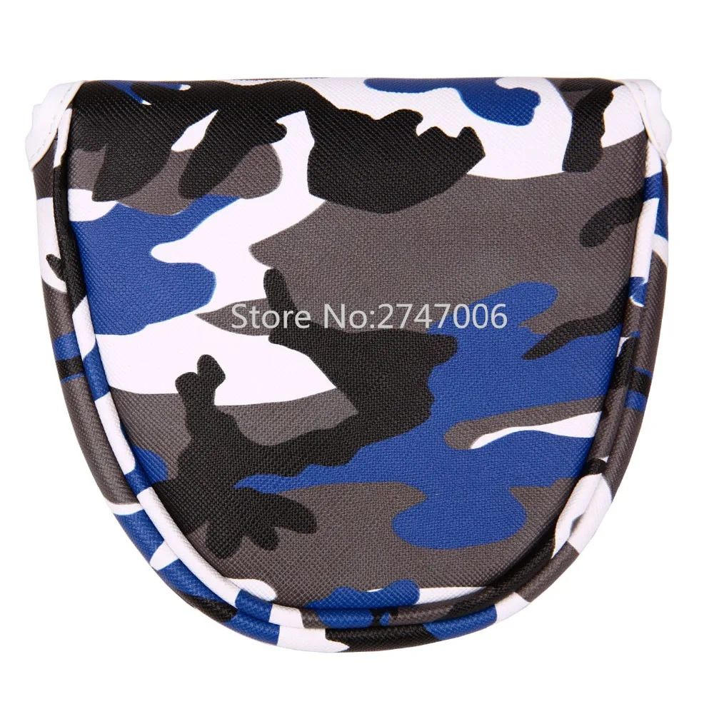 

1pc Camouflage Pattern Golf Central Shaft Mallet Putter Cover with Magnetic Closure Free Shipping