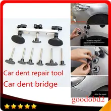 DIY Авто Средства ухода за кожей ремонт инструмента PDR Paintless Dent Инструменты для авто-ремонта Тяговая мост Дент удаления установить монтировку комплект для VW, audi, benz