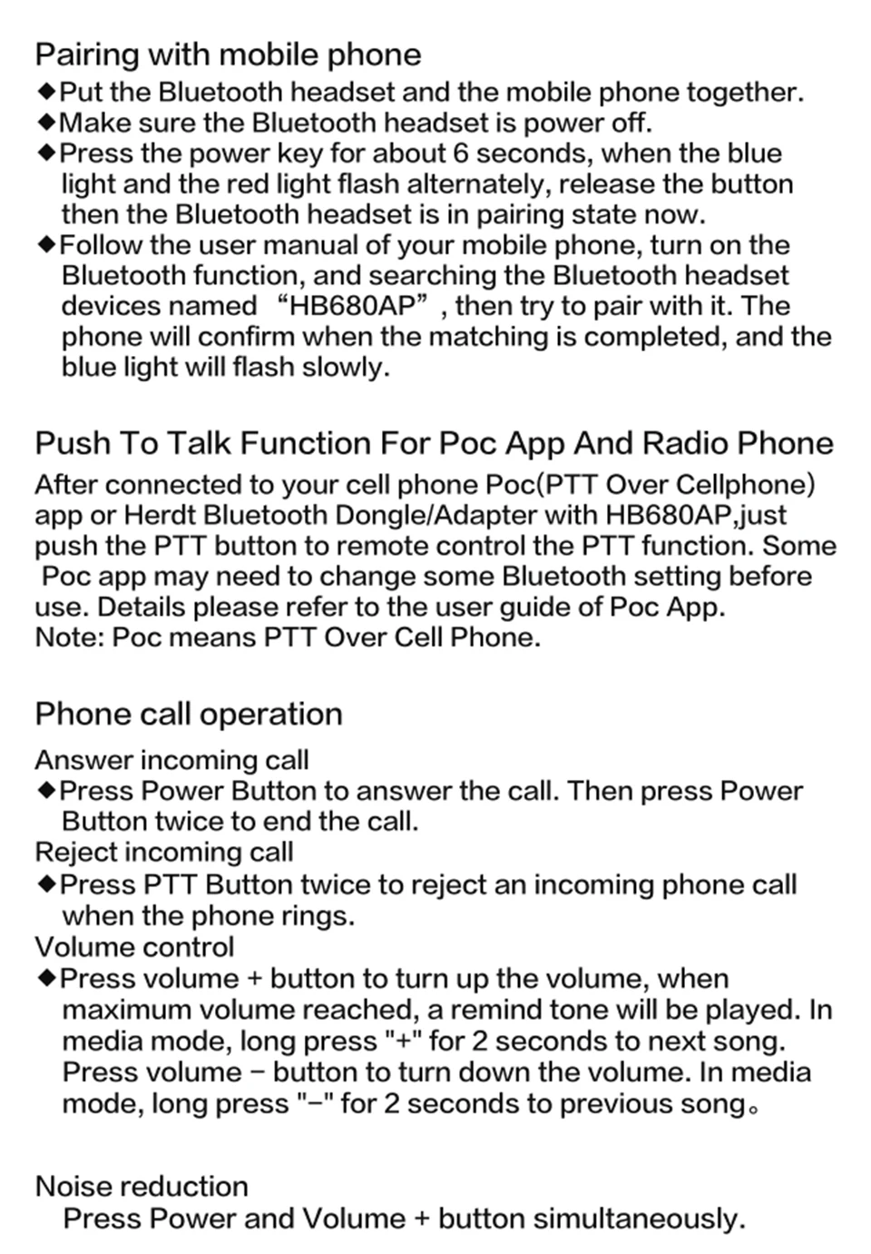 ptt bluetooth para android sistema de suporte ios