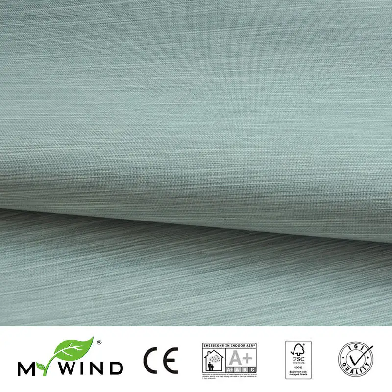 MY WIND green Grasscloth настенная бумага s 3D Бумажная тканая дизайнерская настенная бумага в рулоне Роскошный натуральный материал папье wandbekleding