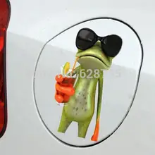 Wall Sticker Bathroom Decor – Novelty Animal Frog Toilet Seat Sticker- Cartoon Wall Decals Home decoration Free Shipping