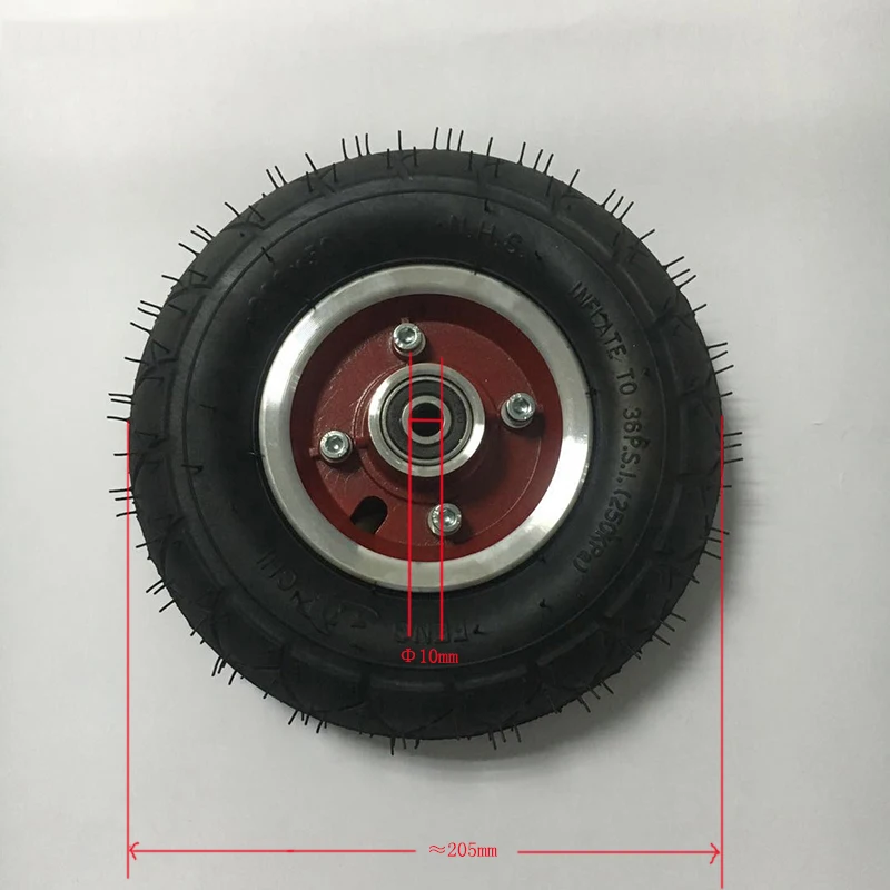 8 дюймов электрический скутер переднее колесо с моторным колесом ступицы 200*50 скутер шиномонтаж электрический автомобиль колесо