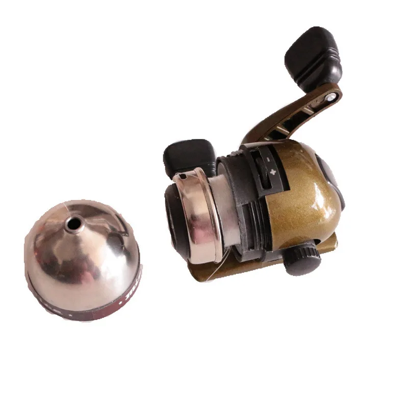 Carretel de Pesca Fechado o Interior Caça ao ar Estilingue Peixe Roda Metal Arpoon Dardos Carretel Livre Mod. 1230771 11 High Quality Esporte e Lazer