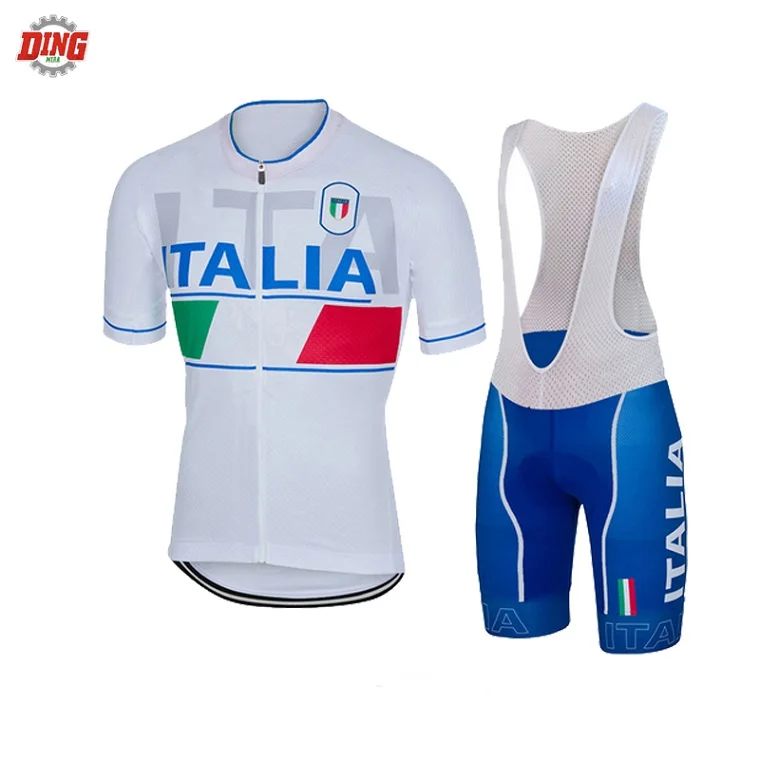 Italy TEAM ITALIA, новинка, белая велосипедная футболка, набор, ropa Ciclismo, мужская, короткий рукав, для команды, велосипедная одежда, Джерси, набор, нагрудник, шорты, гелевая подкладка, MTB - Цвет: style photos