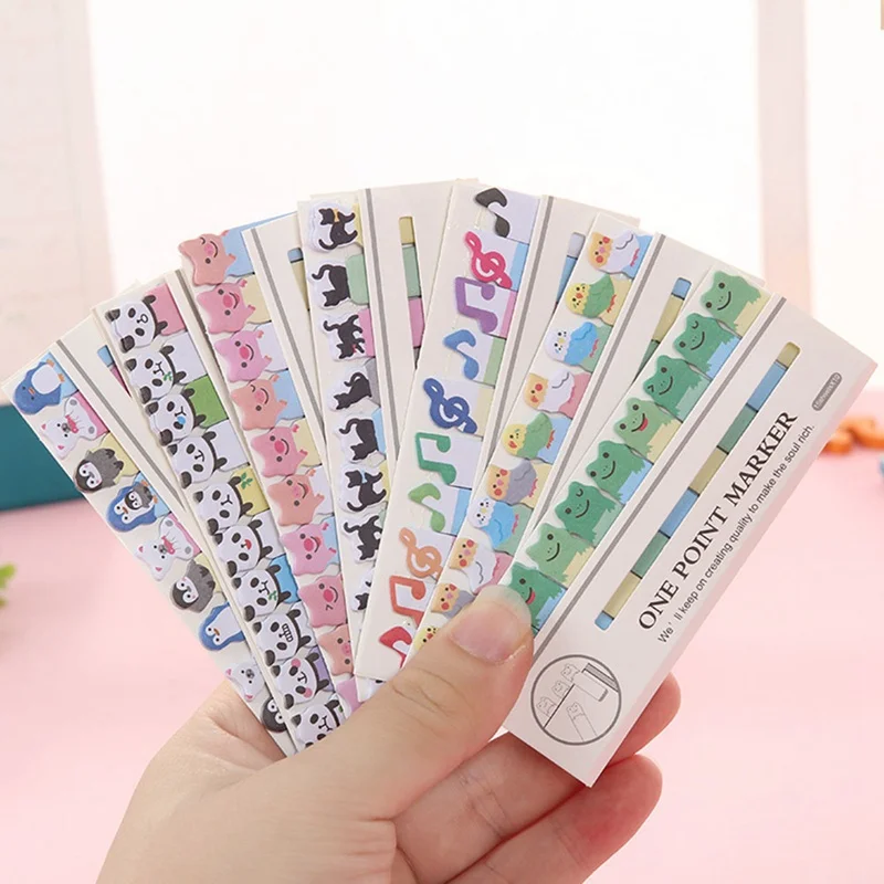 

Kawaii Memo Pads DIY N Times Stickers Cartoon Animal Cat Panda Music Note Office School Supply Stationery