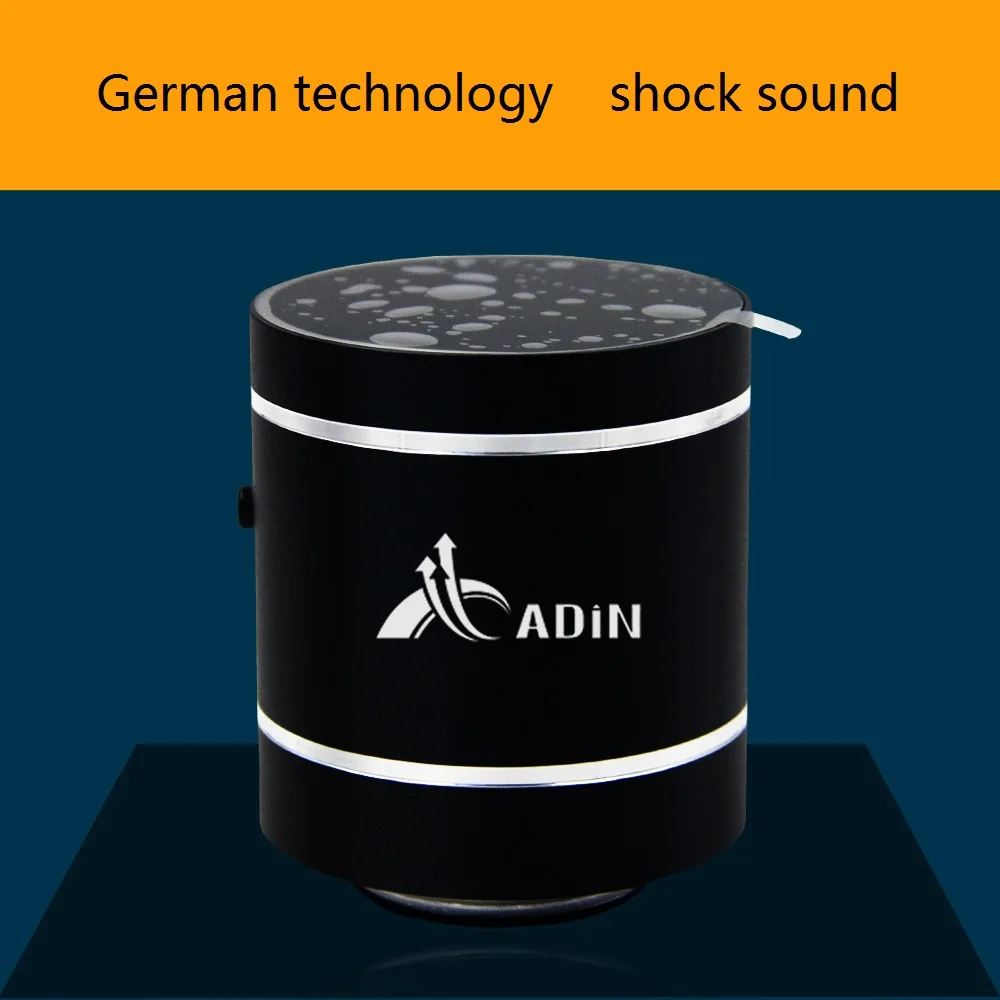 ADIN 15 Вт вибрирующий динамик s мини динамики с Bluetooth FM TF беспроводной сабвуфер для