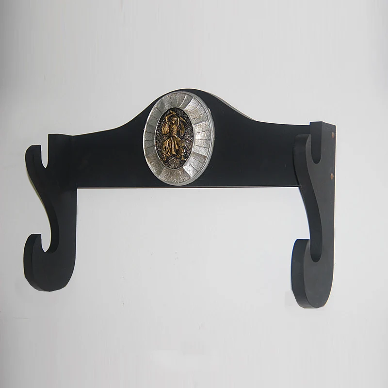 Home Wood Decorative Crafts Rack Display Samurai Sword Katana Wakizashi