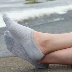 6 шт. = 3 пары короткие носки Новая горячая Распродажа Летний стиль Для мужчин Низкие носки бренд качество Невидимый хлопковые носки-тапочки