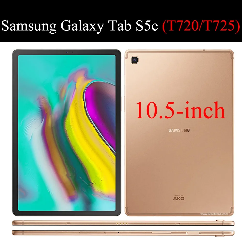 Чехол книжка AXD для Samsung Galaxy Tab S5E 10 5 дюйма кожаный защитный чехол подставка чехлы с
