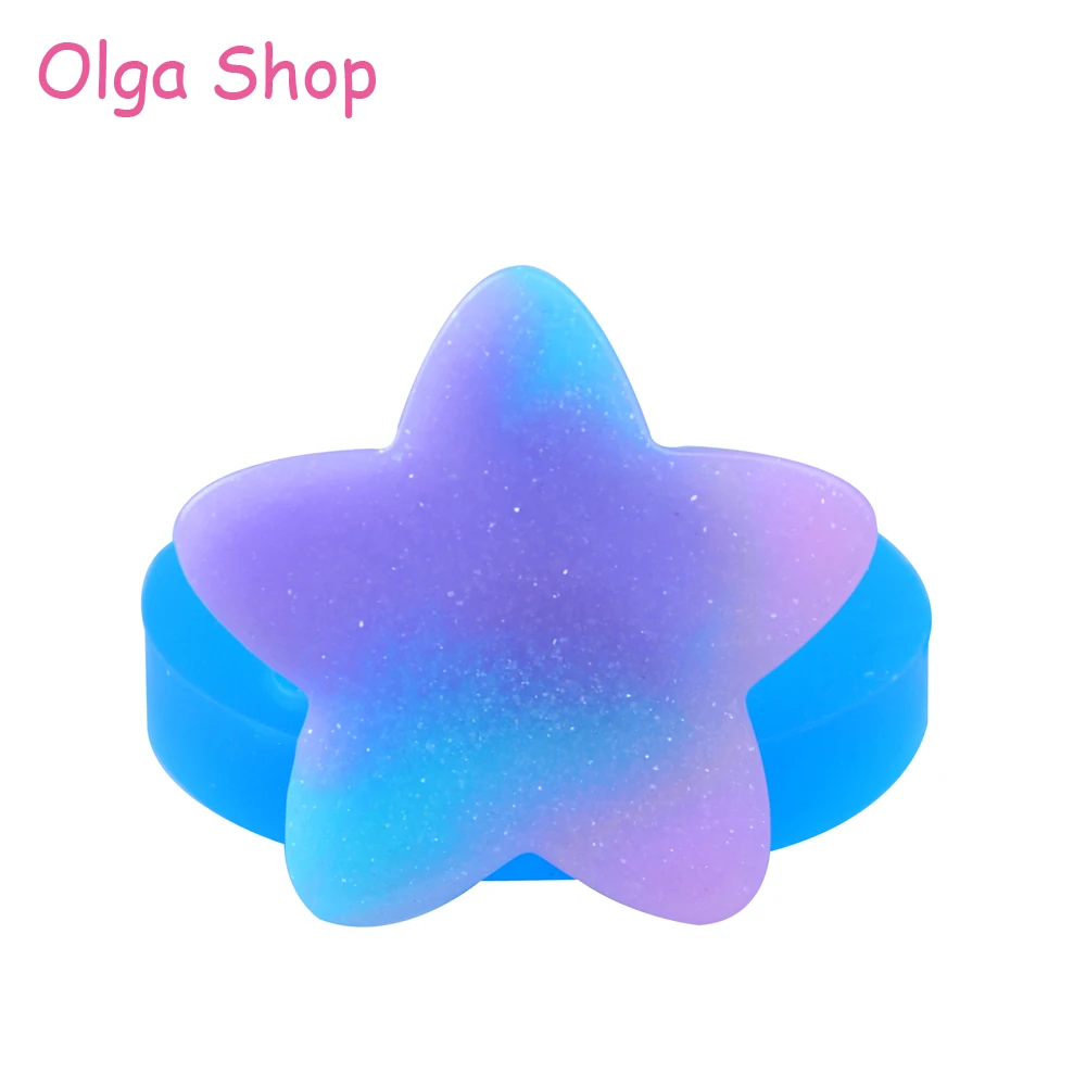 

PYL711 39.7mm Star Silicone Mold - Cake Decorating Candy Chocolate Cookie Biscuit Resin Earring Jewelry Cabochon Pendant Mold