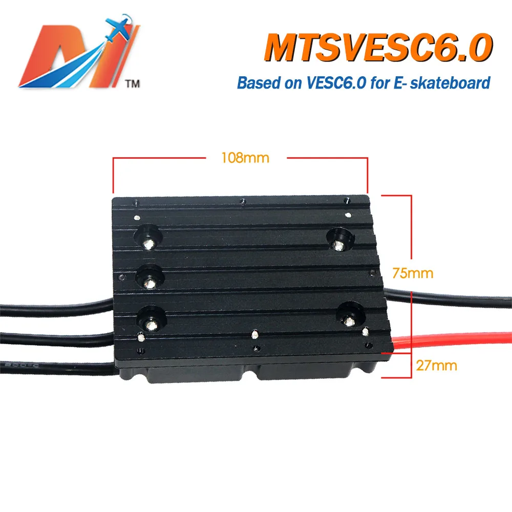 Maytech 3 шт. контроллер на основе VESC6 Электрический скейтборд 180A антиspark переключатель и 10s реостатический тормоз для электрического скейтборда