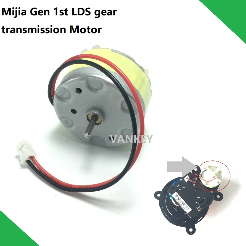 

Gear Transmission Motor for XIAOMI Xiaomi MIJIA Gen 1st Robot Vacuum cleaner Spare Parts Laser Distance Sensor LDS