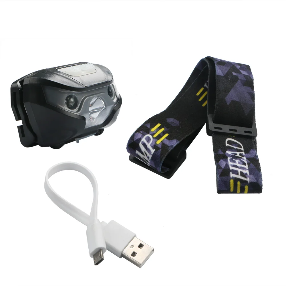 Лм фонарь со встроенным инфракрасным датчиком и USB портом|Портативные