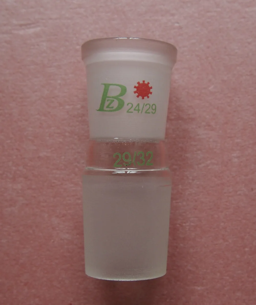 

Glass Reducing Adapter From Cone 29/32 To Socket 24/29,Lab Chemistry Glassware