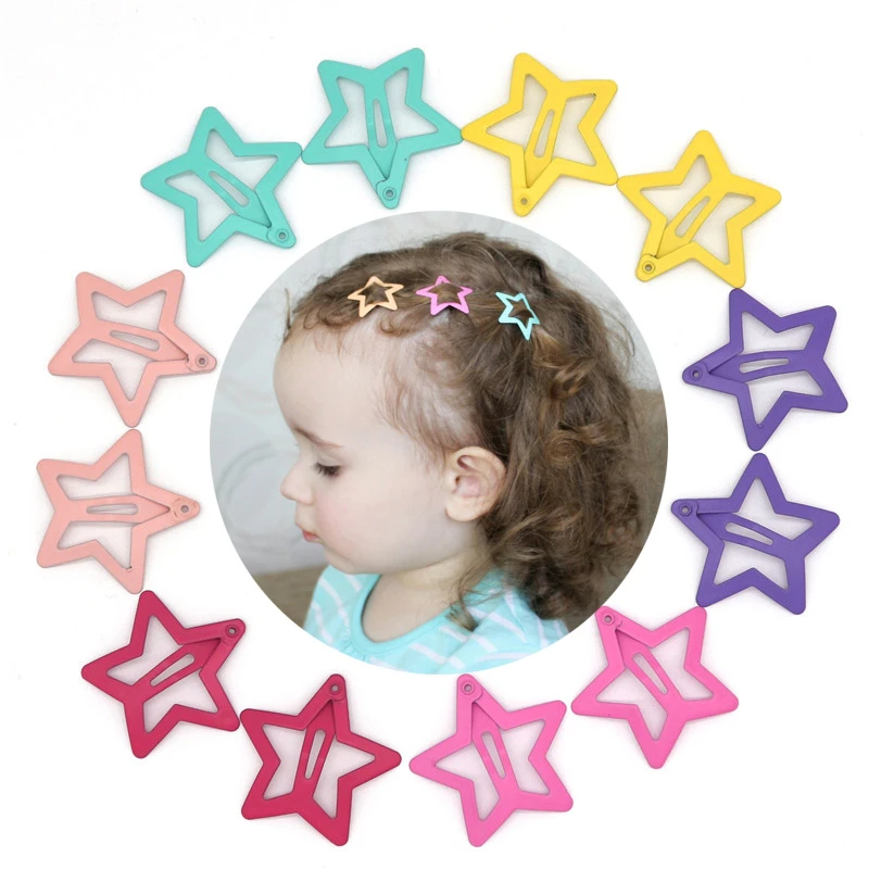 12/20PCS Girls Star Hair Clips For Hair Clip Pins BB Hairpins Color Metal  Barrettes For Baby Children Girls Styling Accessories|Hair Clips & Pins| -  AliExpress