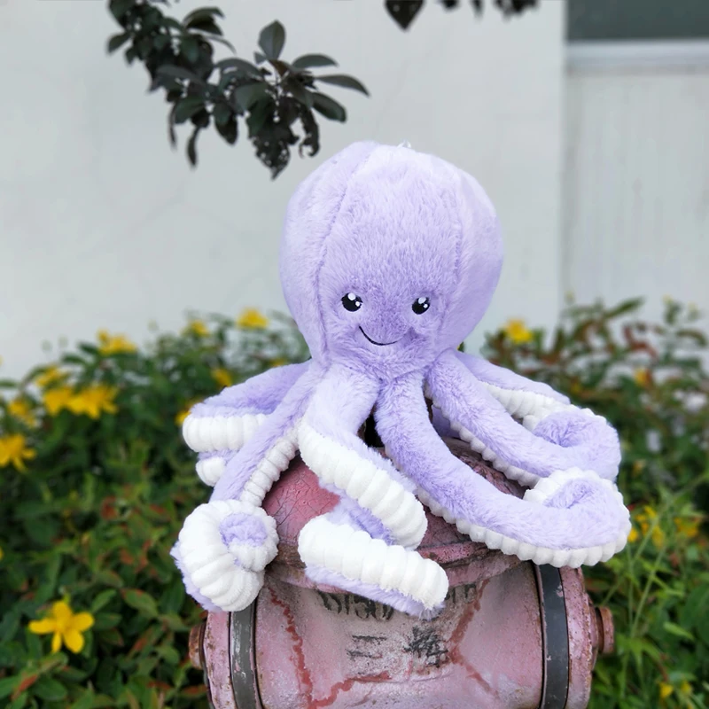 18cm-80cmLovely Simulation octopus Pendant Plush Stuffed Toy Soft Animal Home Accessories Cute Animal Doll Children Gifts