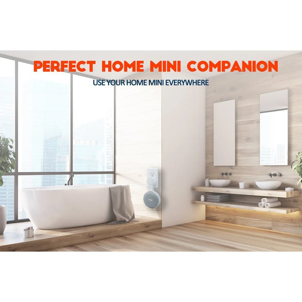 Спальня кронштейн Smart Plug In портативный разъем кухня аудио стенд музыка Настенный