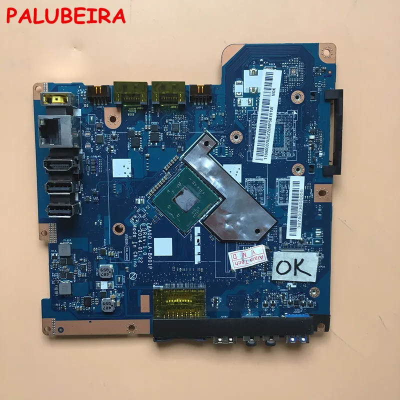 PALUBEIRA ZAA00 LA-B001P подходит для lenovo C260 AIO ноутбук материнская плата с ЦПУ системная плата полностью протестировано Быстрая