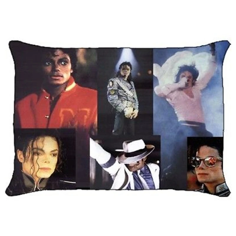 Горячая Майкл Джексон Луна ходунки наволочка МД Майкл Джексон наволочка на заказ коллаж MJ постельные принадлежности наволочка две стороны